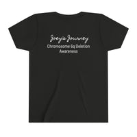Joey's Journey Chromosome 6q Deletion Awareness Bella Canvas Youth Short Sleeve Tee