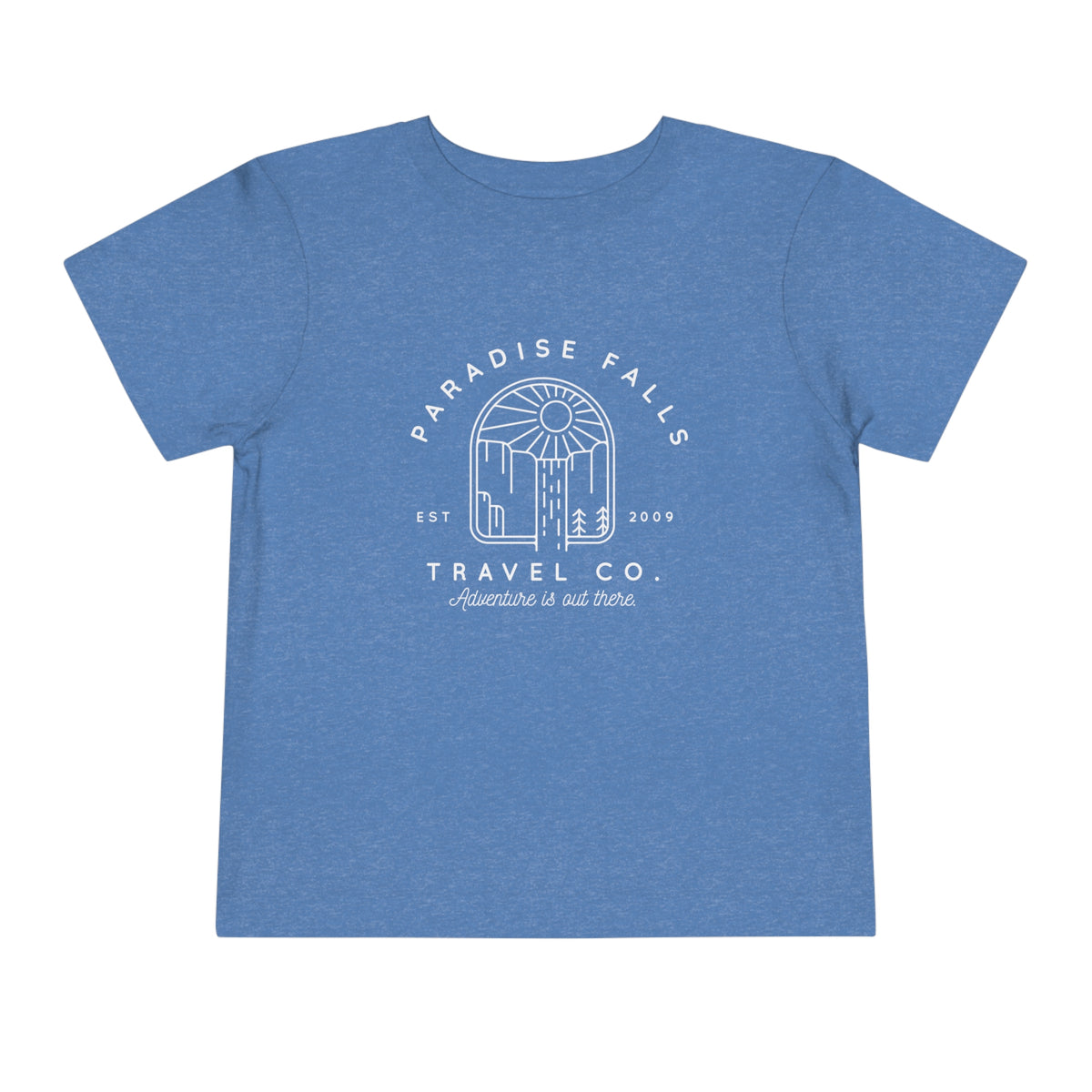 Paradise Falls Vacation Co. Bella Canvas Toddler Short Sleeve Tee