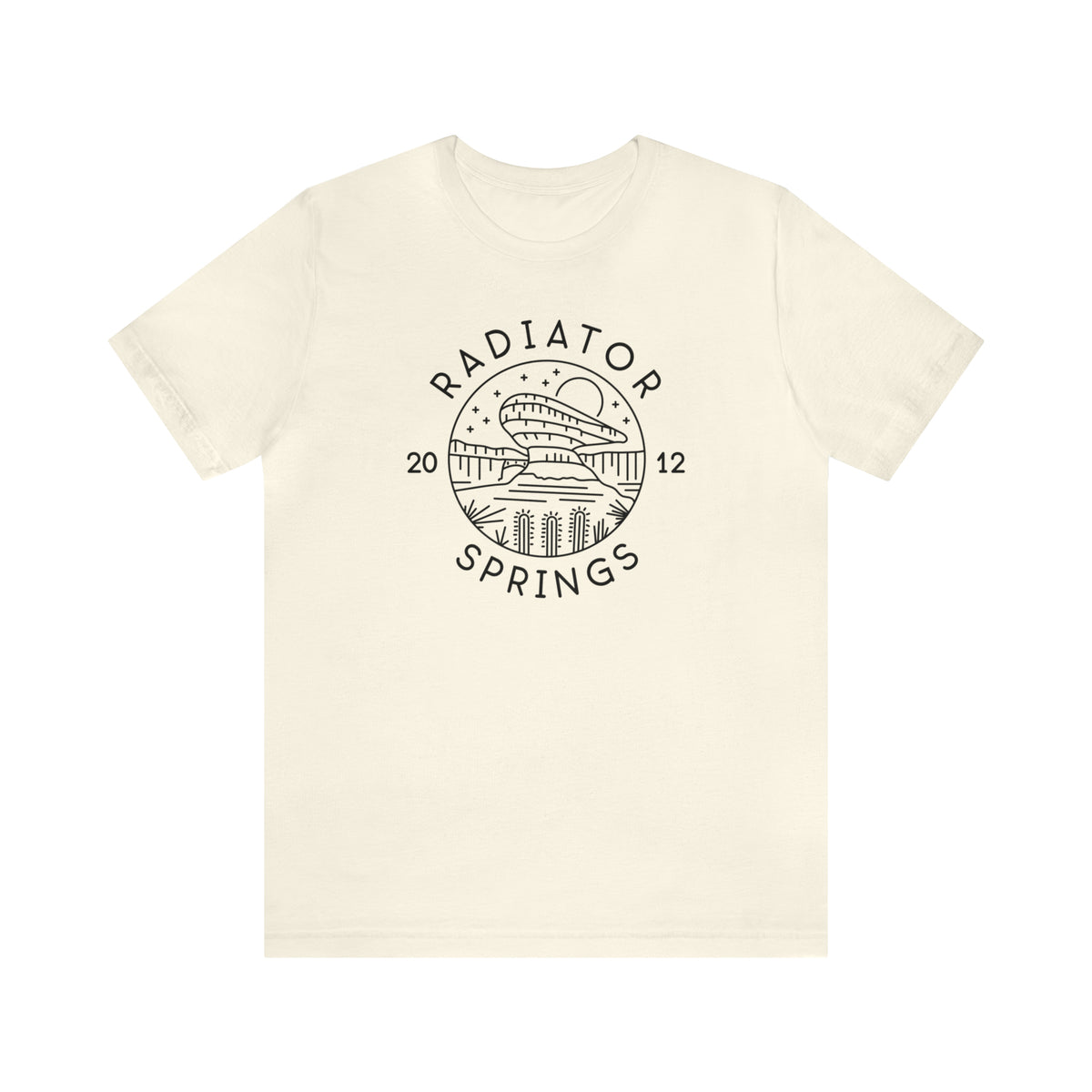 Radiator Springs Bella Canvas Unisex Jersey Short Sleeve Tee