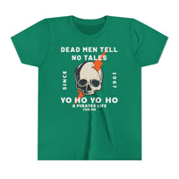 Dead Men Tell No Tales Bella Canvas Youth Short Sleeve Tee