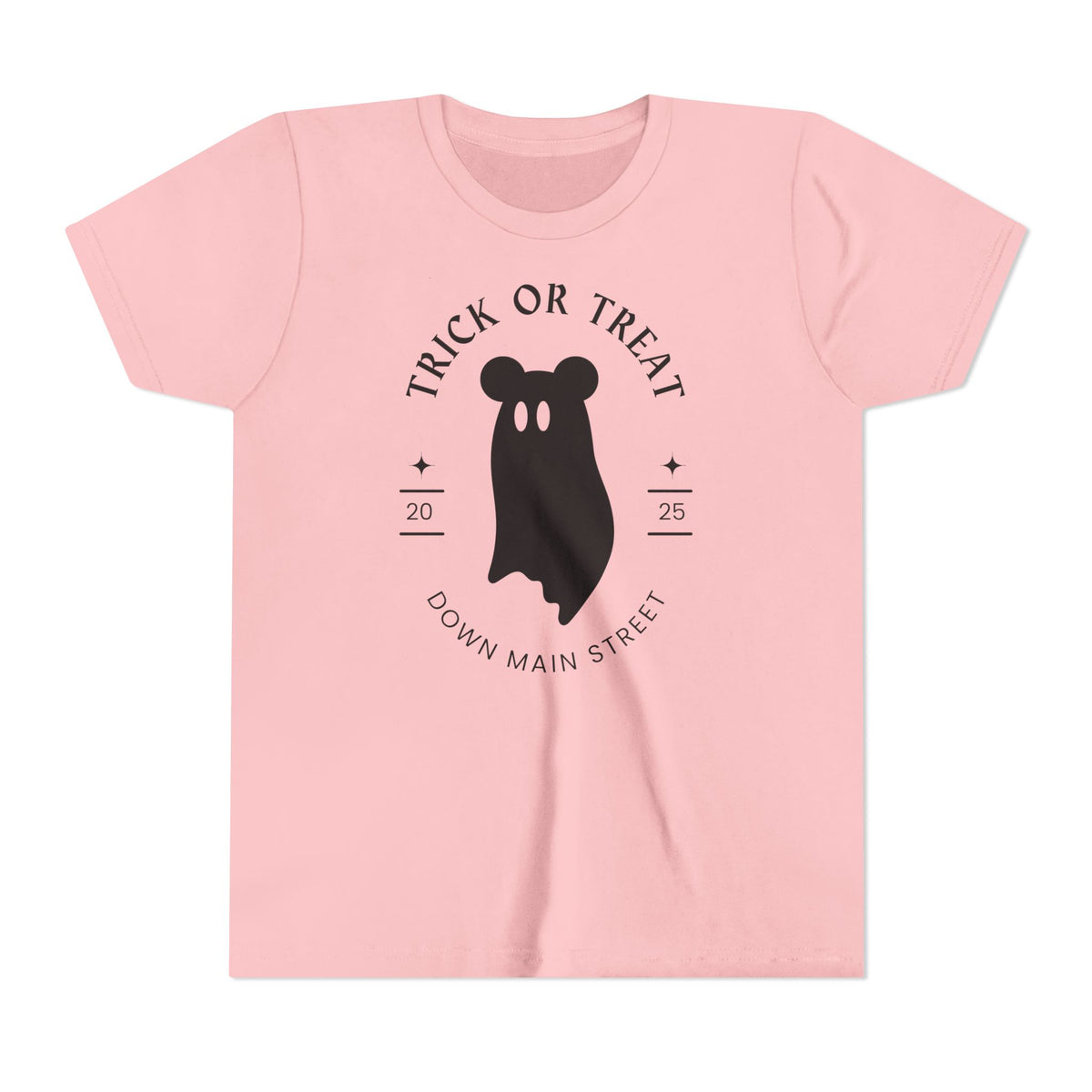 Trick or Treat Down Main Street Youth Short Sleeve Tee