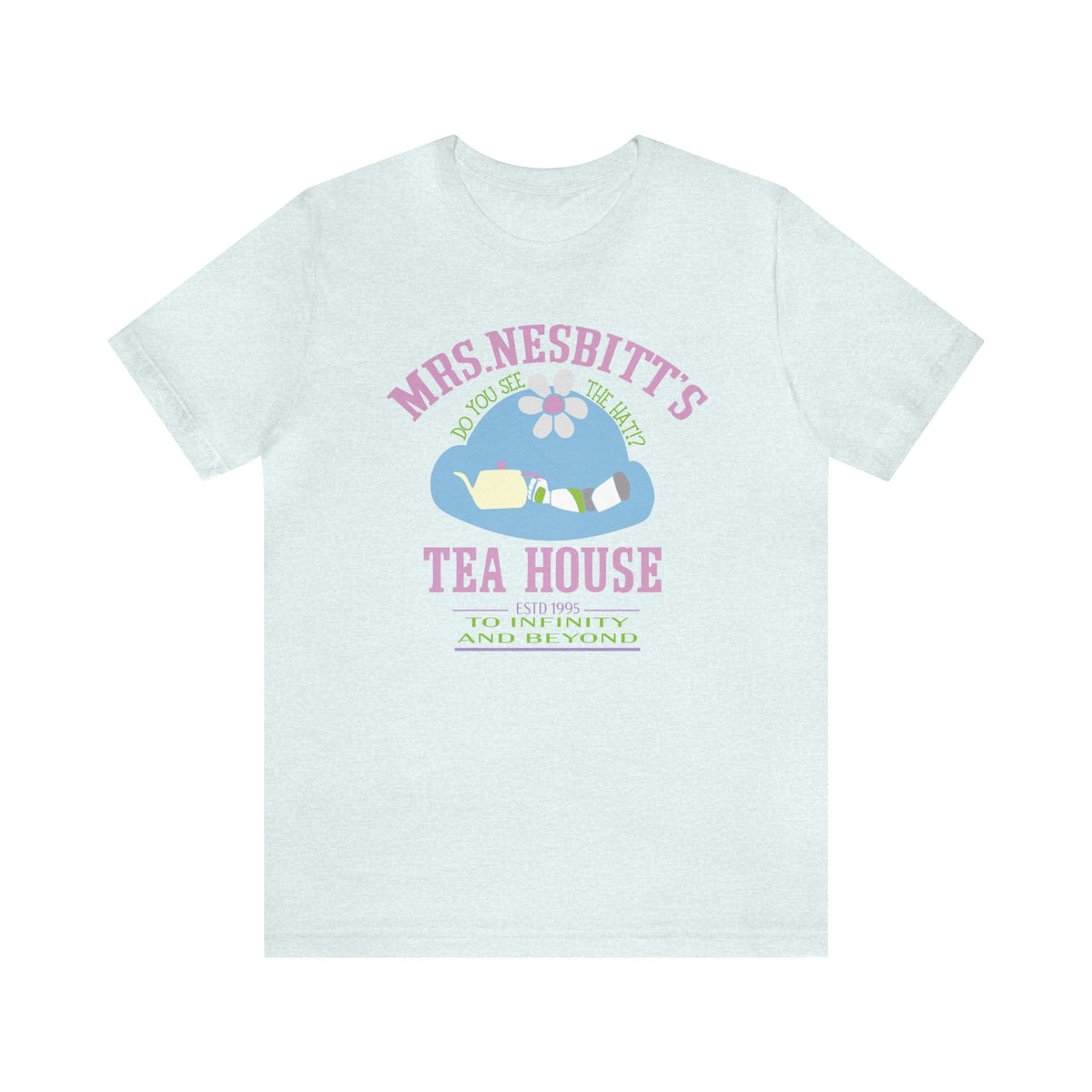 Mrs. Nesbitt’s Tea House Bella Canvas Unisex Jersey Short Sleeve Tee