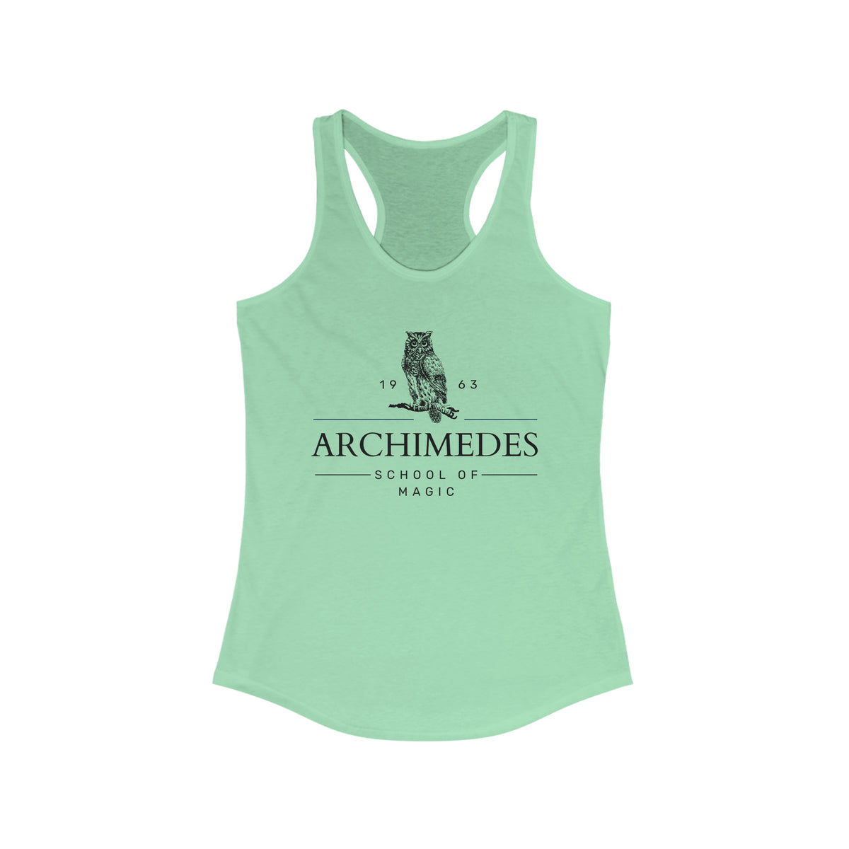 Archimedes School Of Magic Women's Ideal Racerback Tank