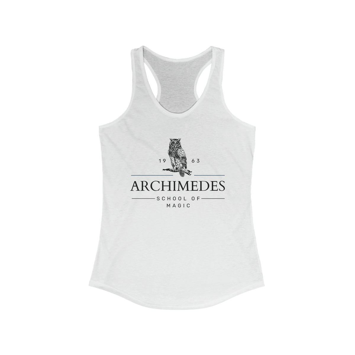 Archimedes School Of Magic Women's Ideal Racerback Tank