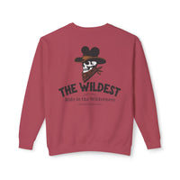 The Wildest Ride in the Wilderness Unisex Lightweight Comfort Colors Crewneck Sweatshirt