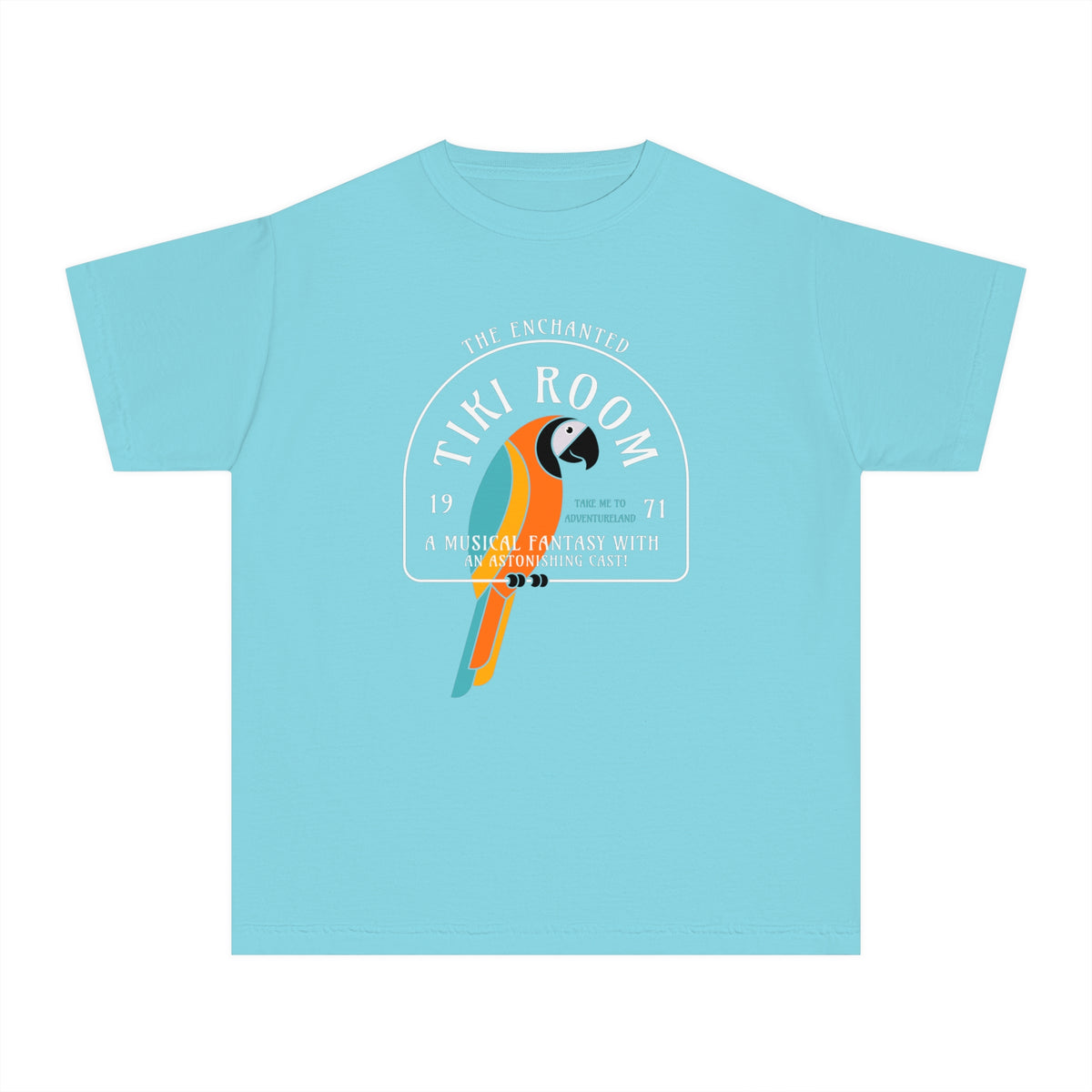 Enchanted Tiki Room Comfort Colors Youth Midweight Tee