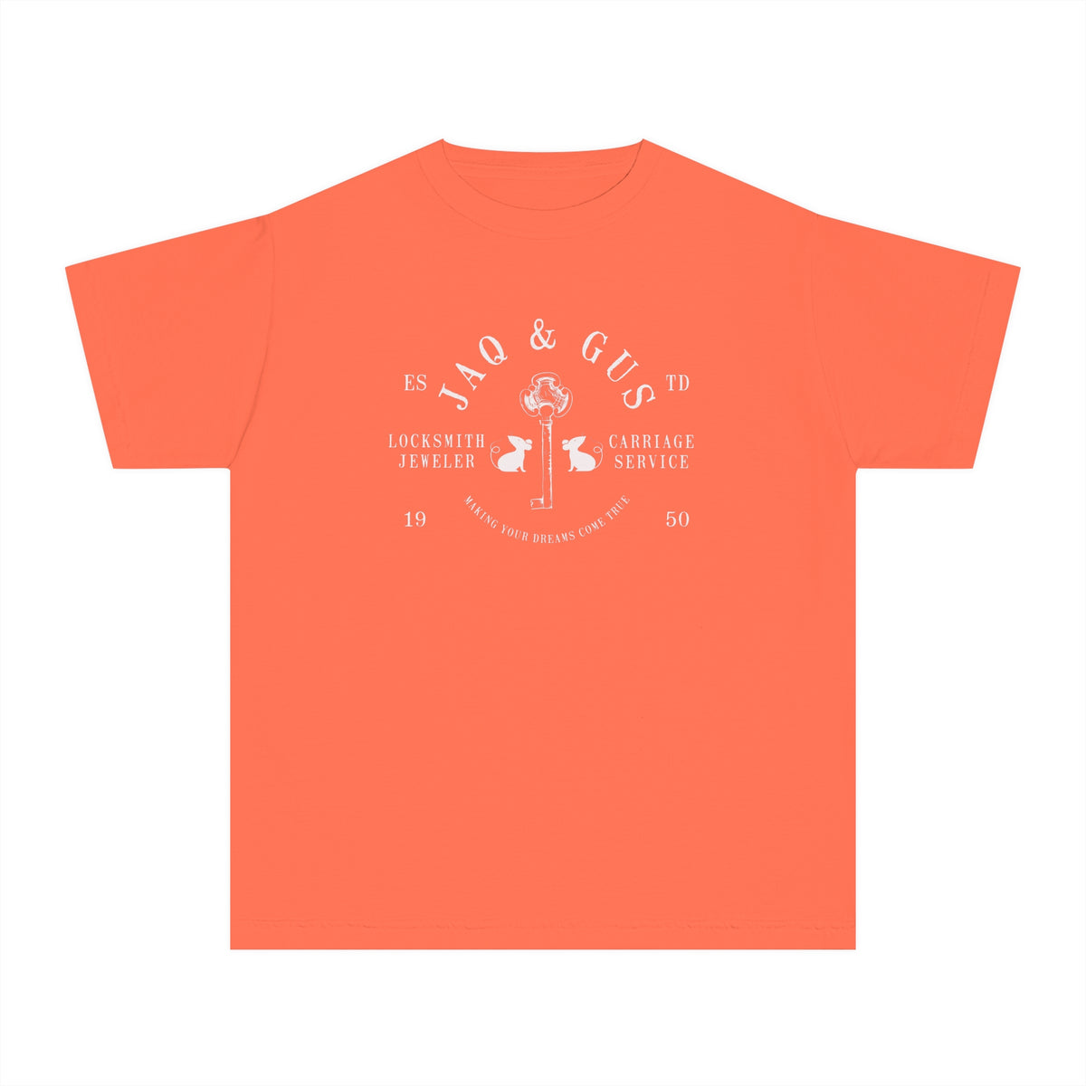 Jaq & Gus Comfort Colors Youth Midweight Tee