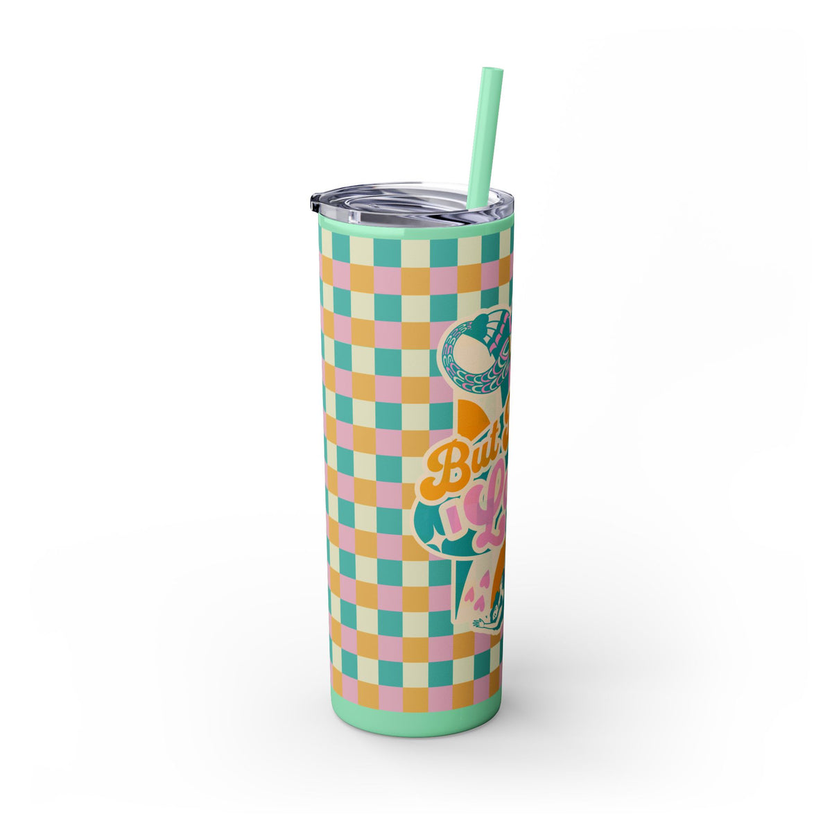 But Daddy I Love Him Maars Maker Skinny Matte Tumbler, 20oz