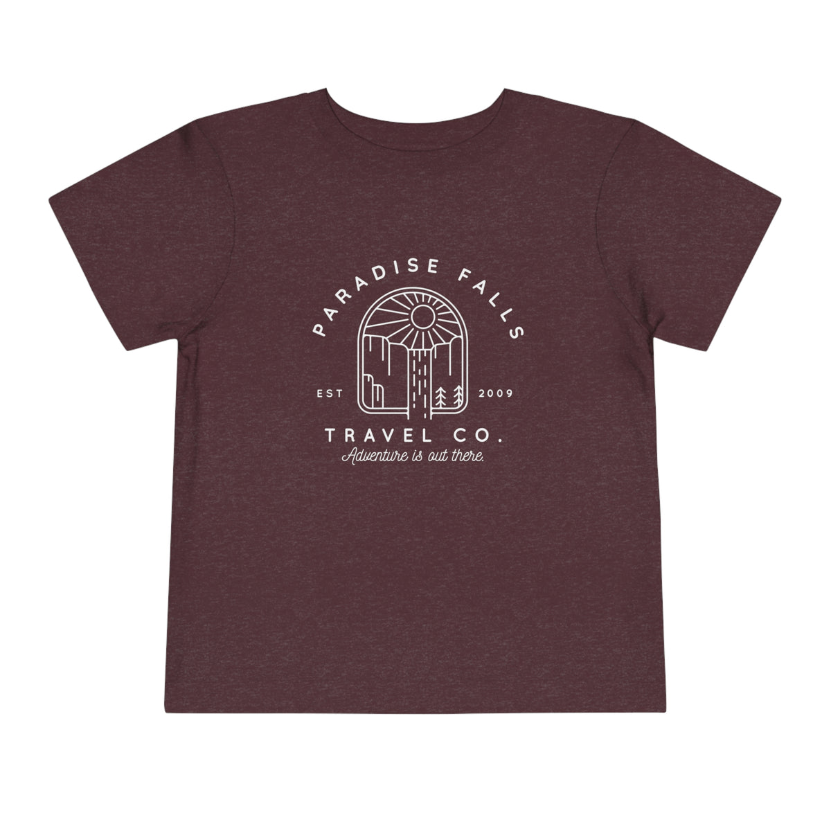 Paradise Falls Vacation Co. Bella Canvas Toddler Short Sleeve Tee