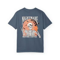 Nightmare Before Coffee Comfort Colors Unisex Garment-Dyed T-shirt