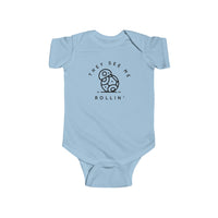 They See Me Rollin' Rabbit Skins Infant Fine Jersey Bodysuit