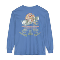 World Tour Comfort Colors Unisex Garment-dyed Long Sleeve T-Shirt