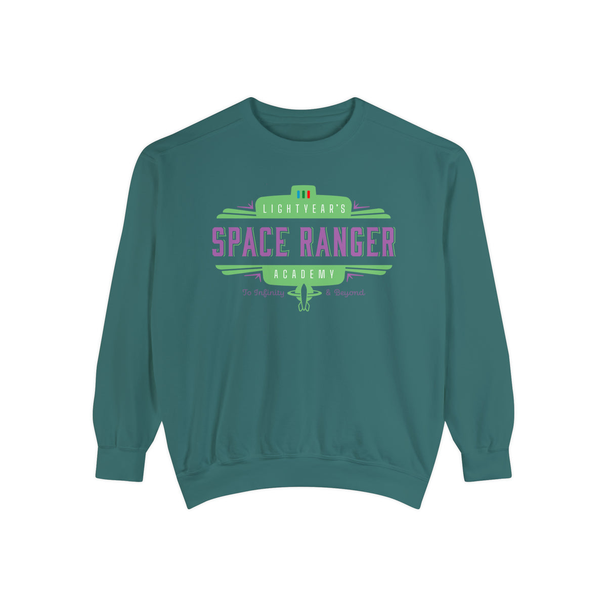 Lightyear's Space Ranger Academy Comfort Colors Unisex Garment-Dyed Sweatshirt