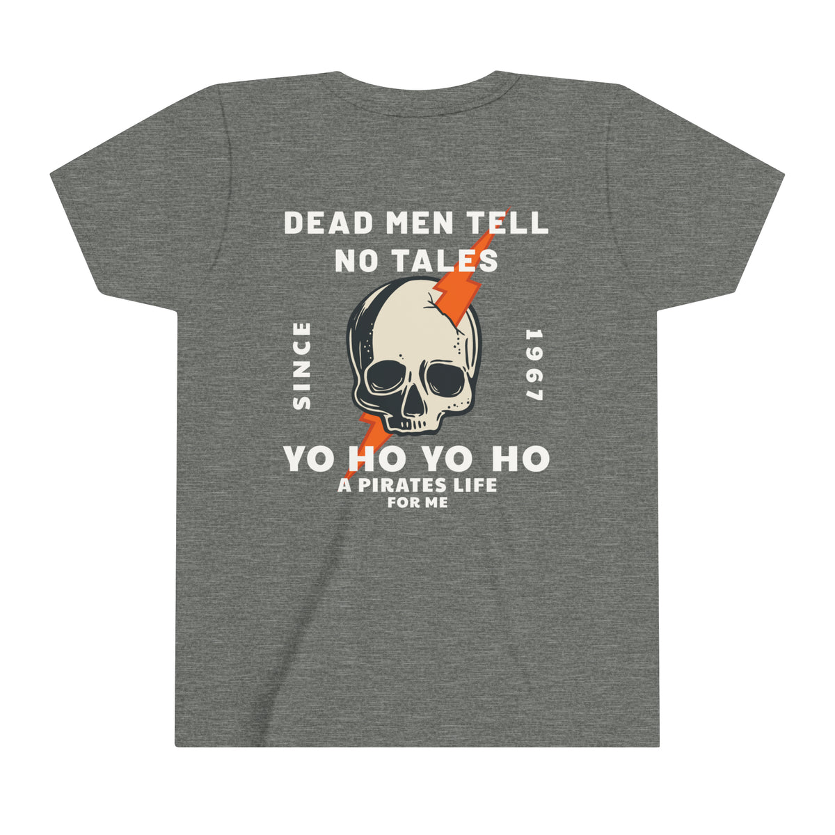 Dead Men Tell No Tales Bella Canvas Youth Short Sleeve Tee