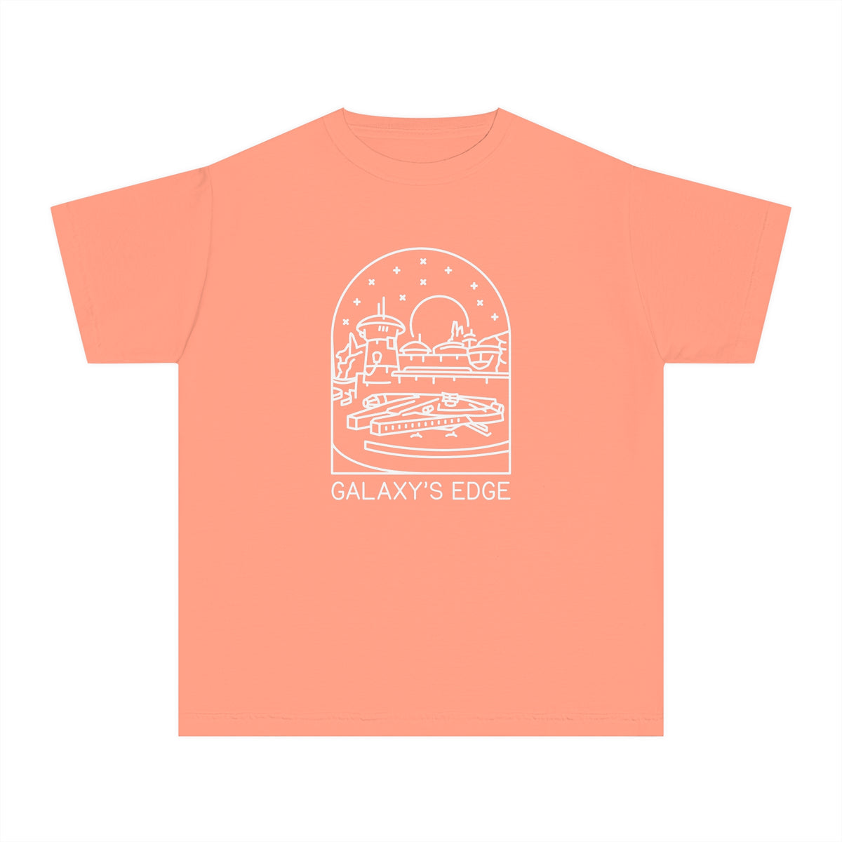 Galaxy's Edge Comfort Colors Youth Midweight Tee