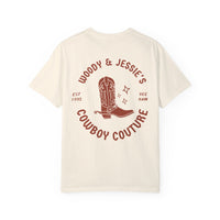 Woody & Jessie's Cowboy Couture Comfort Colors Unisex Garment-Dyed T-shirt