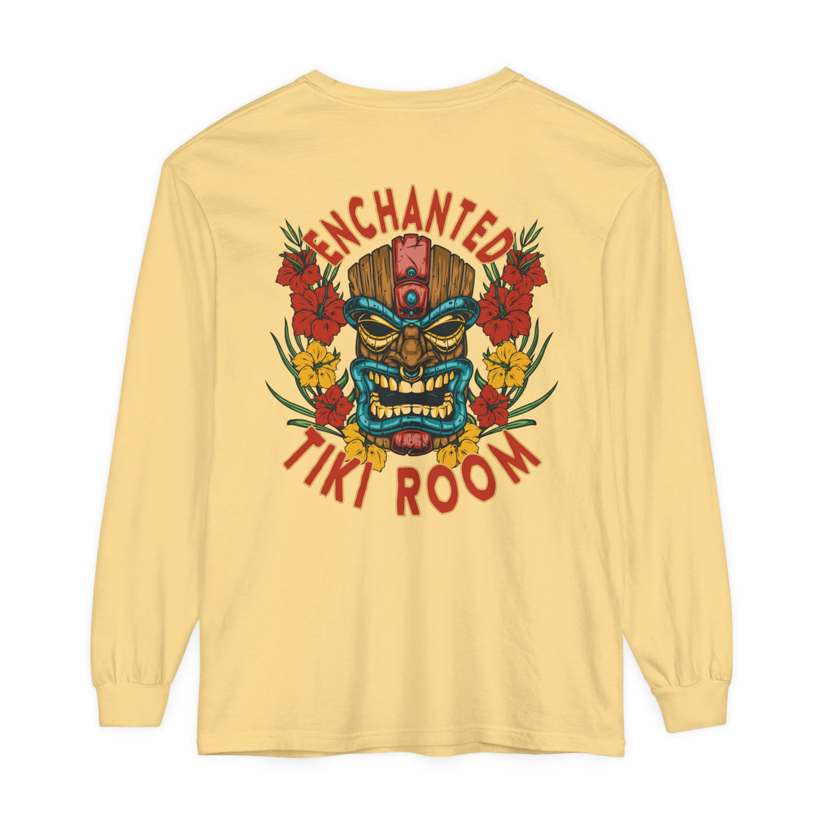 Enchanted Tiki Room Comfort Colors Unisex Garment-dyed Long Sleeve T-Shirt