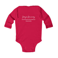 Joey's Journey Chromosome 6q Deletion Awareness Infant Long Sleeve Bodysuit