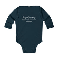 Joey's Journey Chromosome 6q Deletion Awareness Infant Long Sleeve Bodysuit