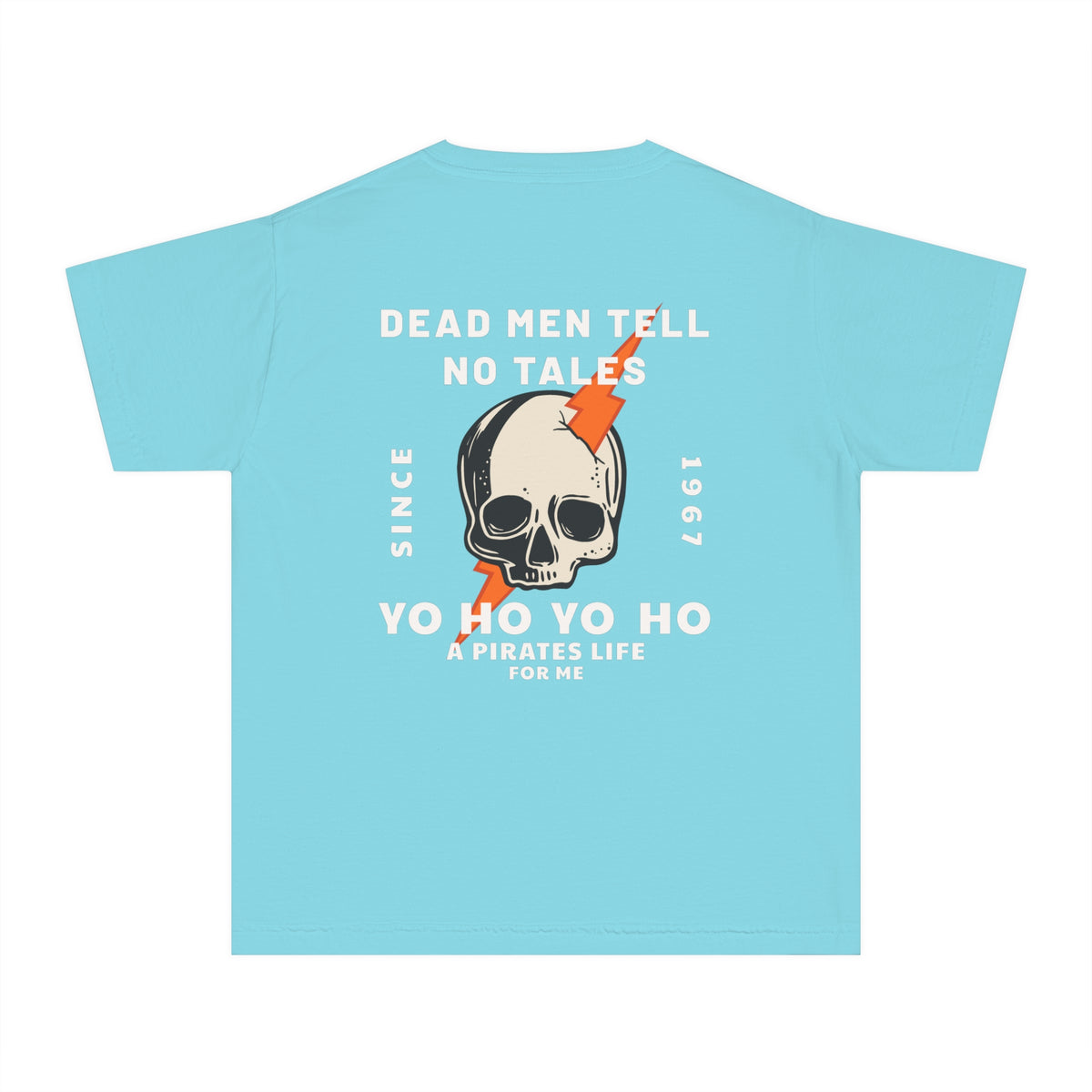 Dead Men Tell No Tales Comfort Colors Youth Midweight Tee