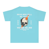 Dead Men Tell No Tales Comfort Colors Youth Midweight Tee