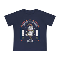 There's A Snake In My Boot Bella Canvas Baby Short Sleeve T-Shirt