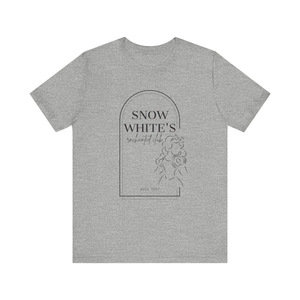 Snow White's Enchanted Club Bella Canvas Unisex Jersey Short Sleeve Tee