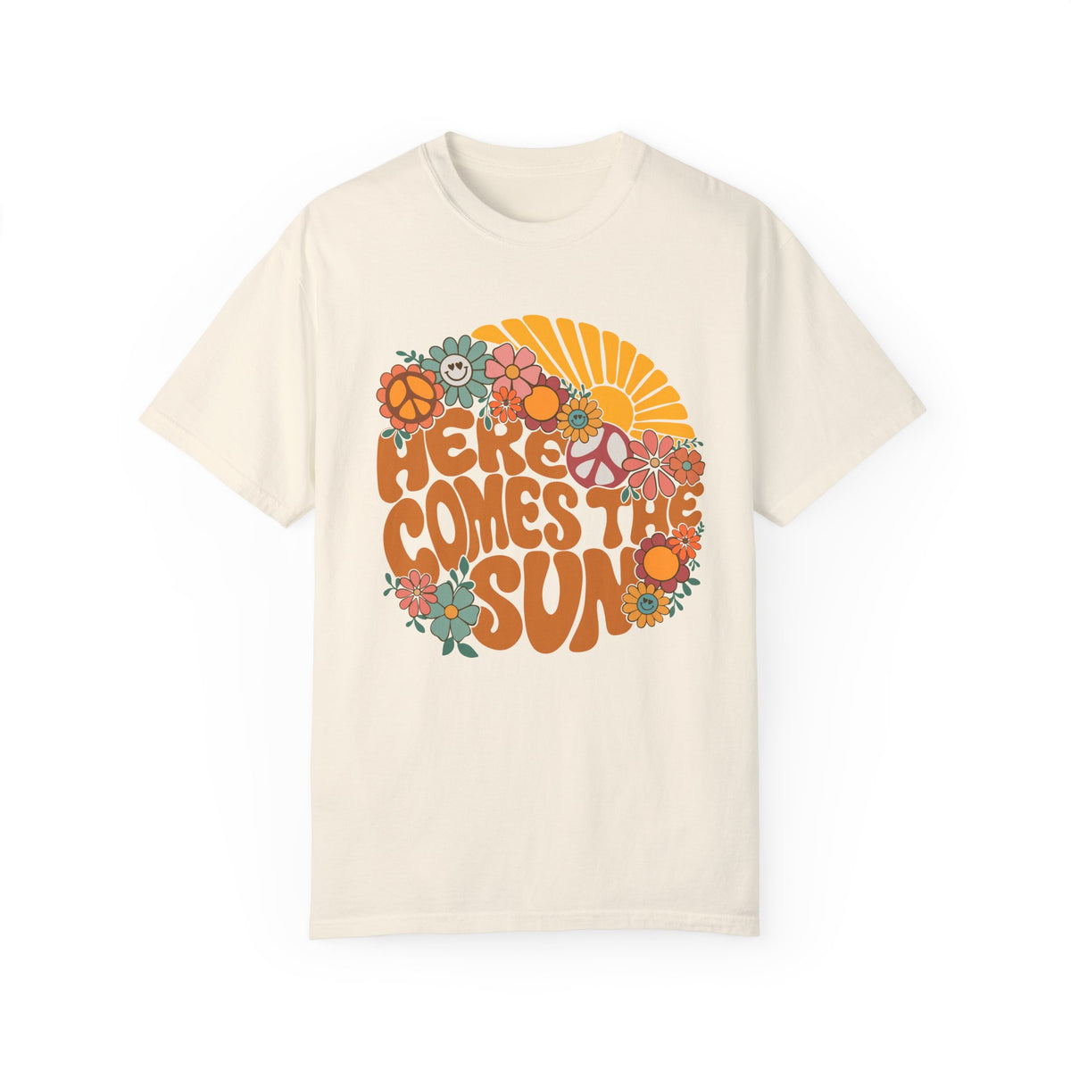 Here Comes the Sun Comfort Colors Unisex Garment-Dyed T-shirt