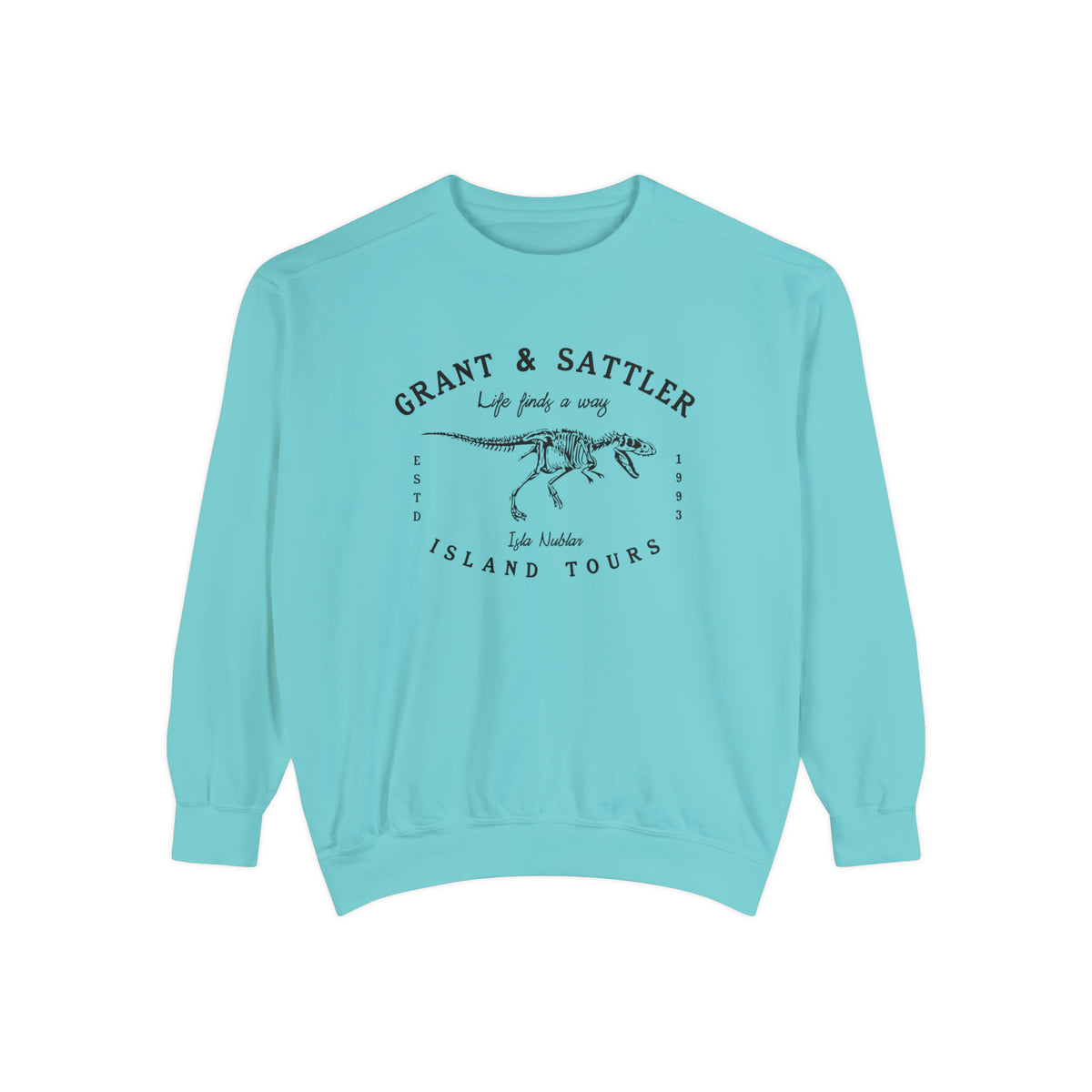 Grant & Sattler Island Tours Comfort Colors Unisex Garment-Dyed Sweatshirt