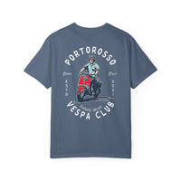 Portorosso Vespa Club Comfort Colors Unisex Garment-Dyed T-shirt