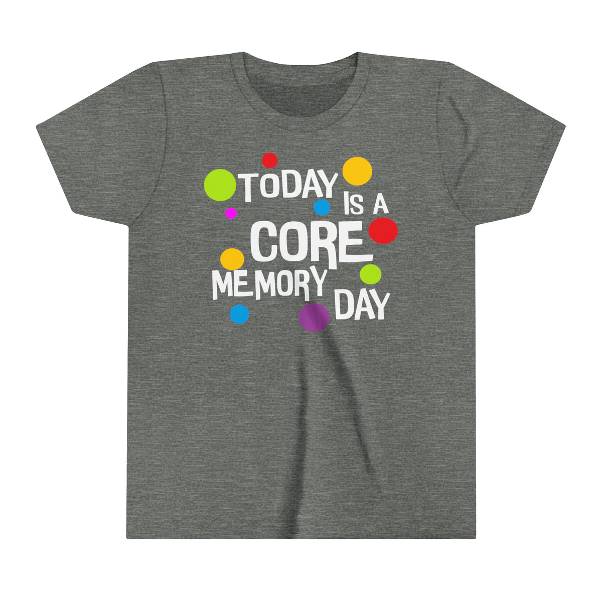 Core Memory Day Bella Canvas Youth Short Sleeve Tee