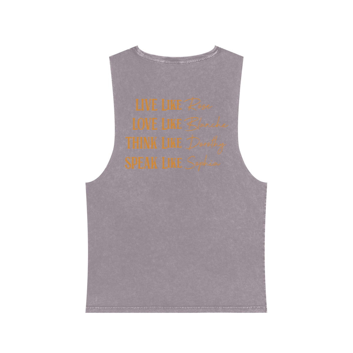 Thug Life AS Colour Unisex Stonewash Tank Top