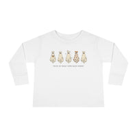 Trick or Treat Down Main Street Toddler Long Sleeve Tee