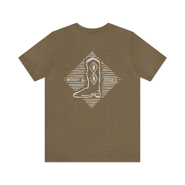 Woody & Jessie's Western Wear Bella Canvas Unisex Jersey Short Sleeve Tee