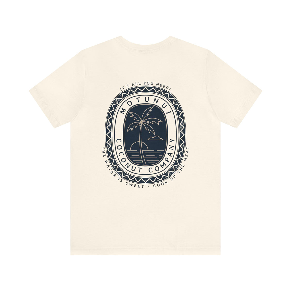 Motunui Coconut Company Bella Canvas Unisex Jersey Short Sleeve Tee