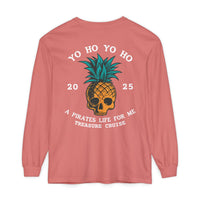 Yo Ho Treasure Cruise Comfort Colors Unisex Garment-dyed Long Sleeve T-Shirt