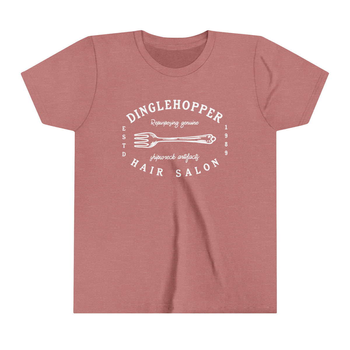 Dinglehopper Hair Salon Bella Canvas Youth Short Sleeve Tee