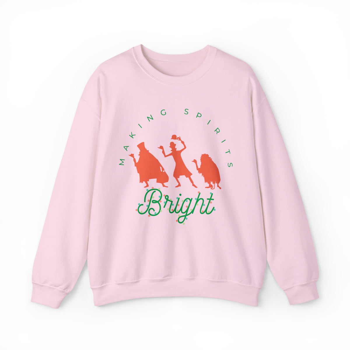 Making Spirits Bright Gildan Unisex Heavy Blend™ Crewneck Sweatshirt