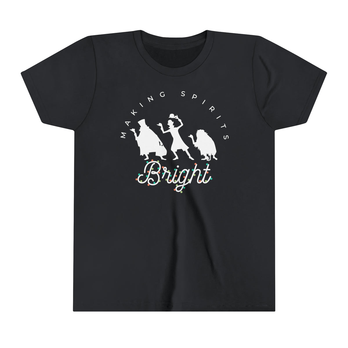 Making Spirits Bright Bella Canvas Youth Short Sleeve Tee