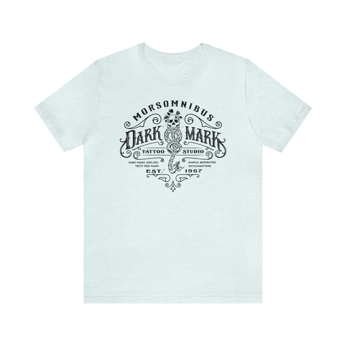 Dark Mark Tattoo Studio Bella Canvas Unisex Jersey Short Sleeve Tee