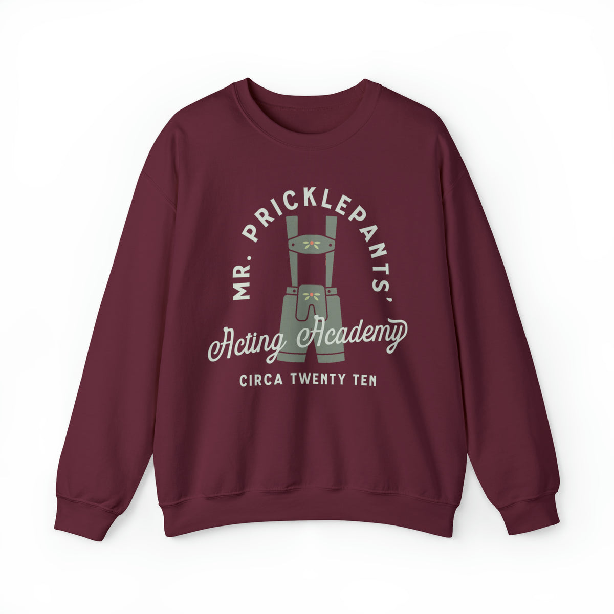 Mr. Pricklepants’ Acting Academy Gildan Unisex Heavy Blend™ Crewneck Sweatshirt