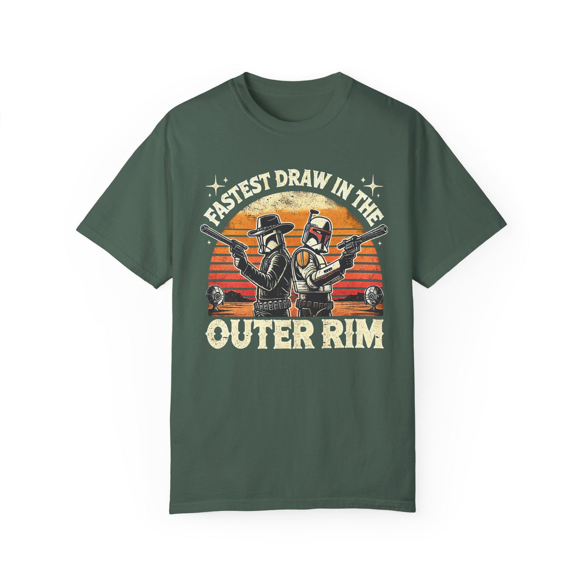 Fastest Draw in the Outer Rim Comfort Colors Unisex Garment-Dyed T-shirt