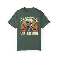 Fastest Draw in the Outer Rim Comfort Colors Unisex Garment-Dyed T-shirt