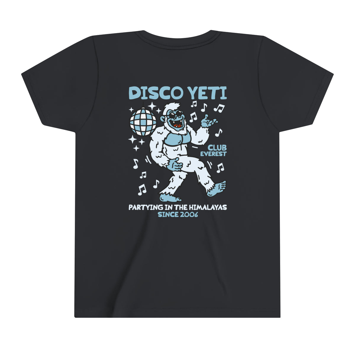 Disco Yeti Bella Canvas Youth Short Sleeve Tee