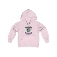 Madame Leota’s Laudanum Teal Gildan Youth Heavy Blend Hooded Sweatshirt