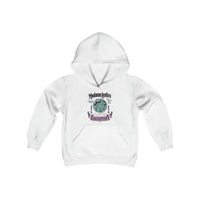 Madame Leota’s Laudanum Teal Gildan Youth Heavy Blend Hooded Sweatshirt