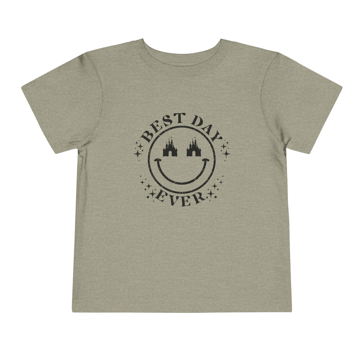 Best Day Ever Bella Canvas Toddler Short Sleeve Tee