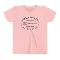 Dinglehopper Hair Salon Bella Canvas Youth Short Sleeve Tee