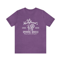 Maleficent’s Spinning Wheels Bella Canvas Unisex Jersey Short Sleeve Tee