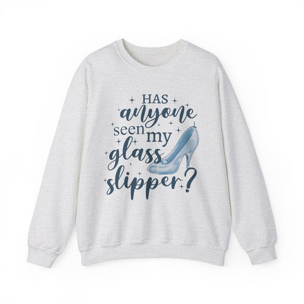 Has Anyone Seen My Glass Slipper Gildan Unisex Heavy Blend™ Crewneck Sweatshirt
